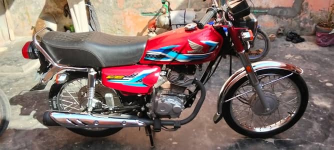 Honda CG 125 2024 – Urgent Sale | Excellent Condition