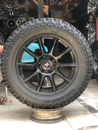 20 size Original Overlander Tyres and Original Rims available