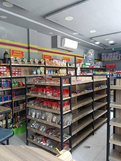 Grocery Shelves Racks