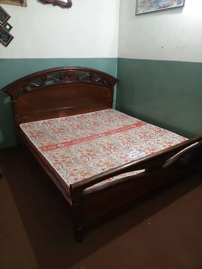 Double Bed With Mattress
