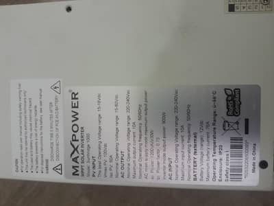 MaxPower Inverter Brand nwe condition