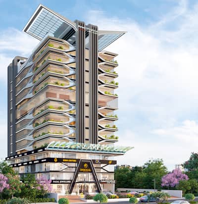 Commercial Shop |   Swiss Mall | Guaranteed 12% Rental Income | Booking 35% | MM Alam Road