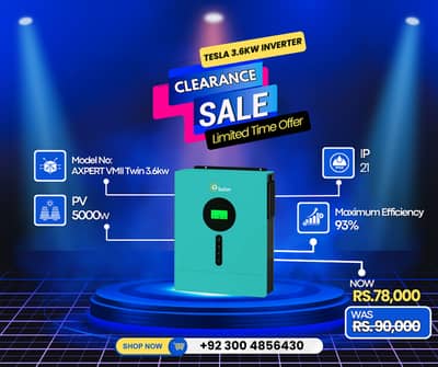 3.6kw Offgrid Inverter | Clearance Sale Discounted Offer