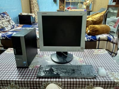 i5 full pc with Led keyboad mouse 10 BY 10 CONDITAION (urgent sale )