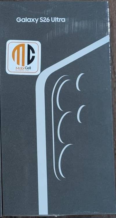 Samsung Galaxy S26 Ultra 12/512 box pack black colour
