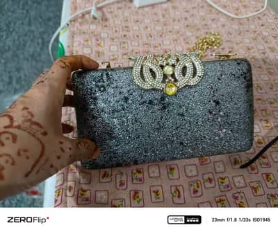 Elegant Wedding Clutch – Lightly Used, Excellent Condition