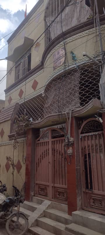 Ground + 1 RCC 2nd pe 2 rooms precast house available for sale