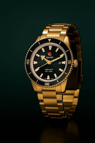 Luxury Gold Stainless Steel Men,s Watch