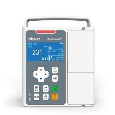 Mindray Infusion Pump VP1, Brand New, Box Pack, Available in Pakistan