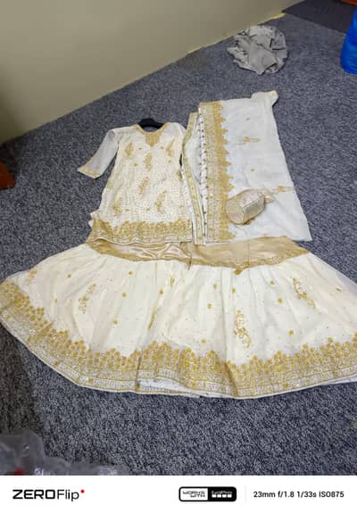 Elegant Nikkah Dress – Worn Once, Excellent Condition