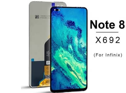 infinix note 8 panel x692 model mabror brand new