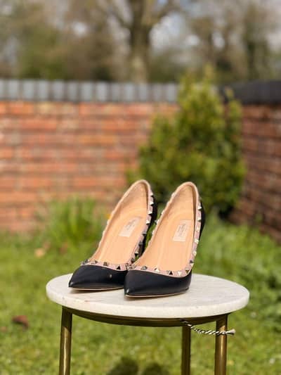 Valentino Rockstud Heels – Size 36.5