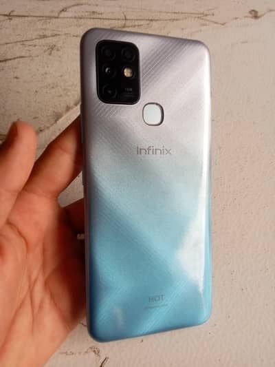 infinix hot 10 with box 