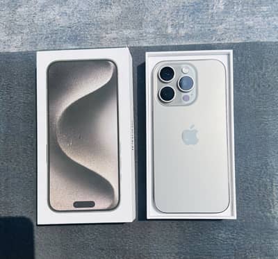 Iphone 15 pro, Natural Titanium, 128 GB