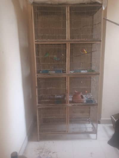 2 Cages single cage and portion cage