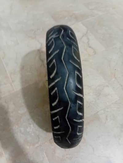 Scooty alloy rim tyre