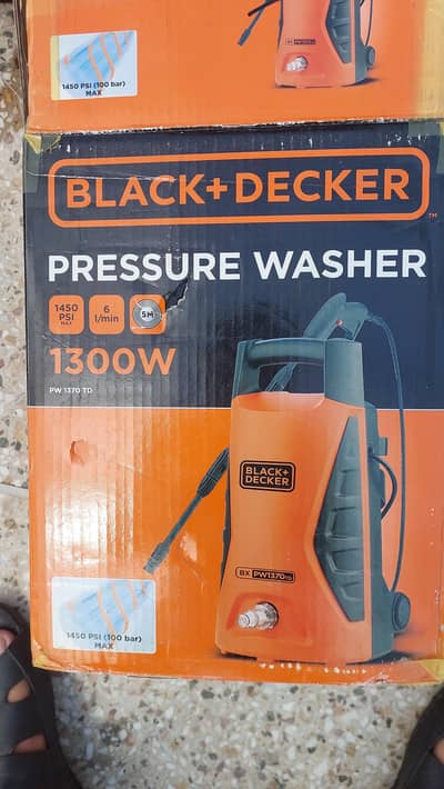 Pressure washer Black & Decker 100 Bar 1300 Watts