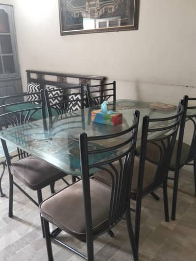 dining table and chairs