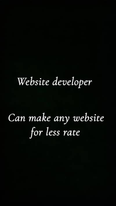 Website developer