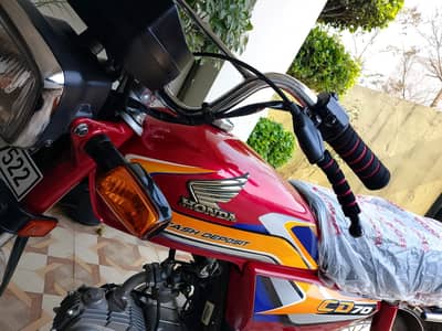 Honda cd70 2025 in Brand New condition as 2026