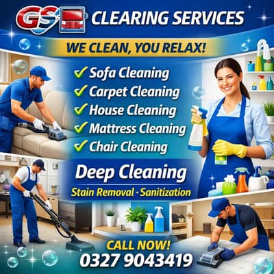 cleaning services | sofa carpet & house best service provider near you