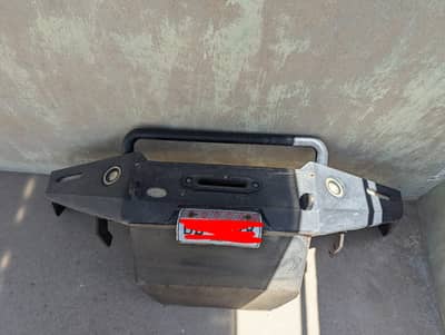 Steel Front bumper with engine shield