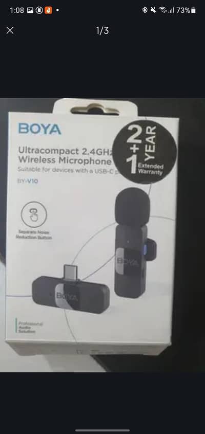 Boya BY-V10 Professional Mic