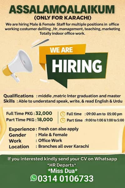 jobless person contact karay