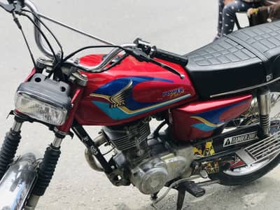 Honda cg125 down modal