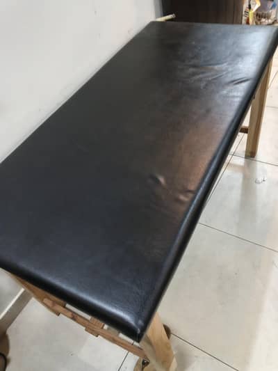 Table | Bed | Leather Bench | Iron Stand