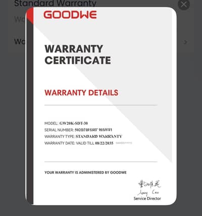 Goodwe 20KW Ongrid Inverter