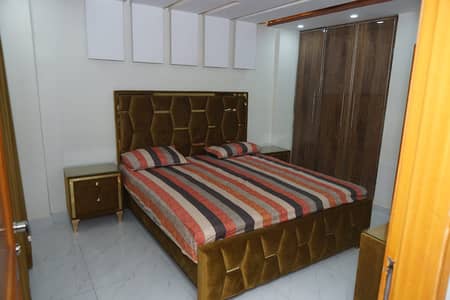 One Bed Apartment Furnished For Rent In Iqbal Block Like New Family Building