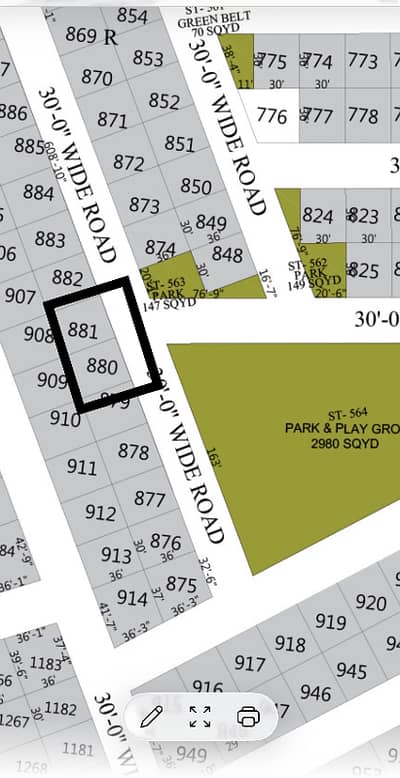 Naya NaZimabad Block M Prime Location Plot Park Face Near get for Sale