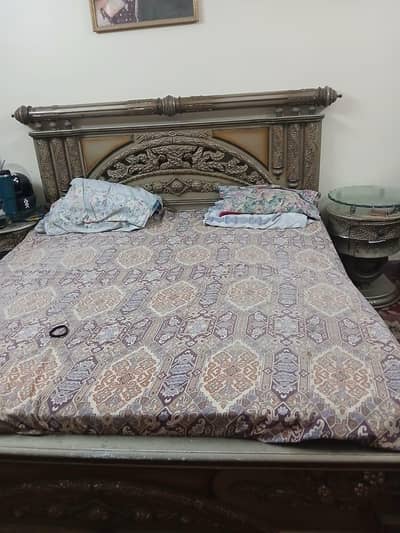 Burma Teak Furniture Complete Bedroom Set for Sale