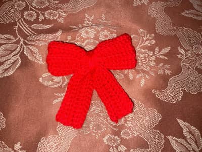 Crochet bow