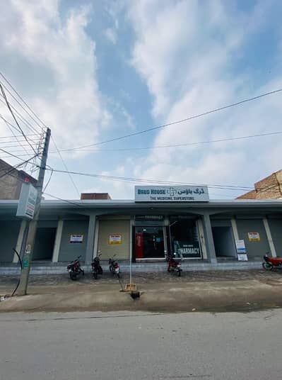 Independent Rented Shop For Sale With Good Rental Income At Madina Town Faisalabad