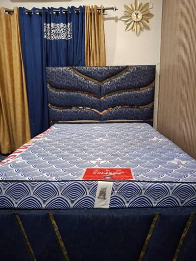 Bed,curtains and sofa sell.