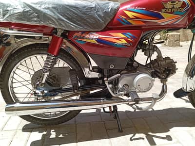 Applied for Registration Brand New Road Prince 70 cc bike for sell