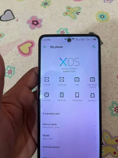 INFINIX NOTE 10 PRO 8/128