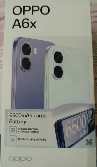 URGENT SALE: OPPO A6x 4GB/128GB - 1 Day Used - 10/10