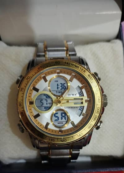 BWC Dual Time Modern Style Watch