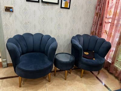 2 Sofa chairs set