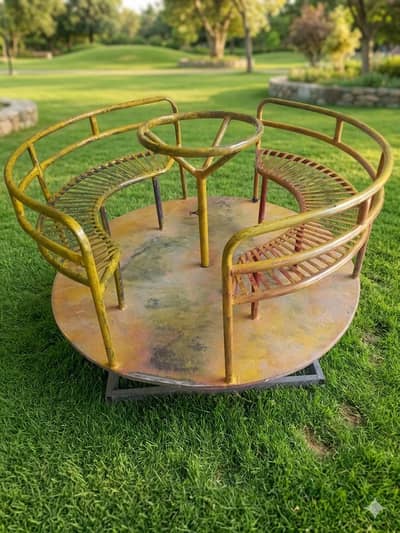 kids round merry go round jhula for sale