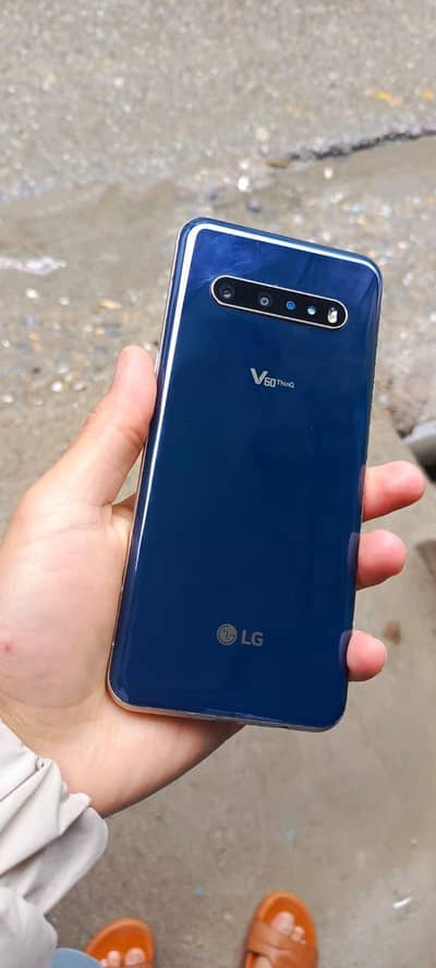 Lg v60 thinkQ 5G  Approved  8/128GB Blue colour  Condition 10/10