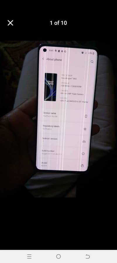 OnePlus 8 5g uw 8/128 approved only lines working good