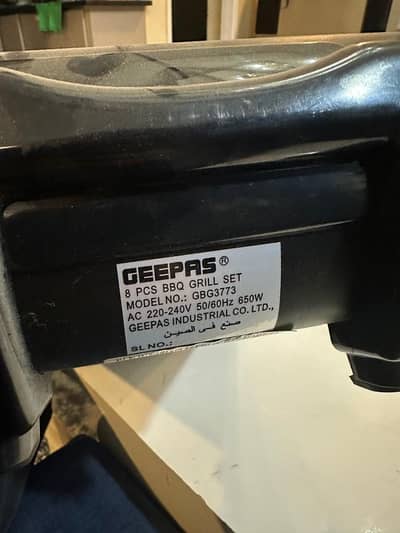 Electric BBQ Grill set