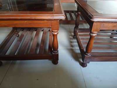 Set of Tables Pure Wood Quality. . .