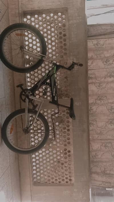 For Sale: Kids BMX Cycle - "Off Road Speedster" - 20" Black & Green