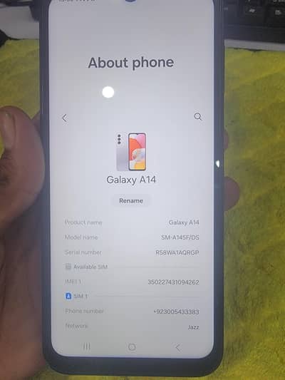 Samsung Galaxy A14 mobile
