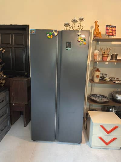 Haier HRF-522IBS Side By Side Refrigerator Inverter